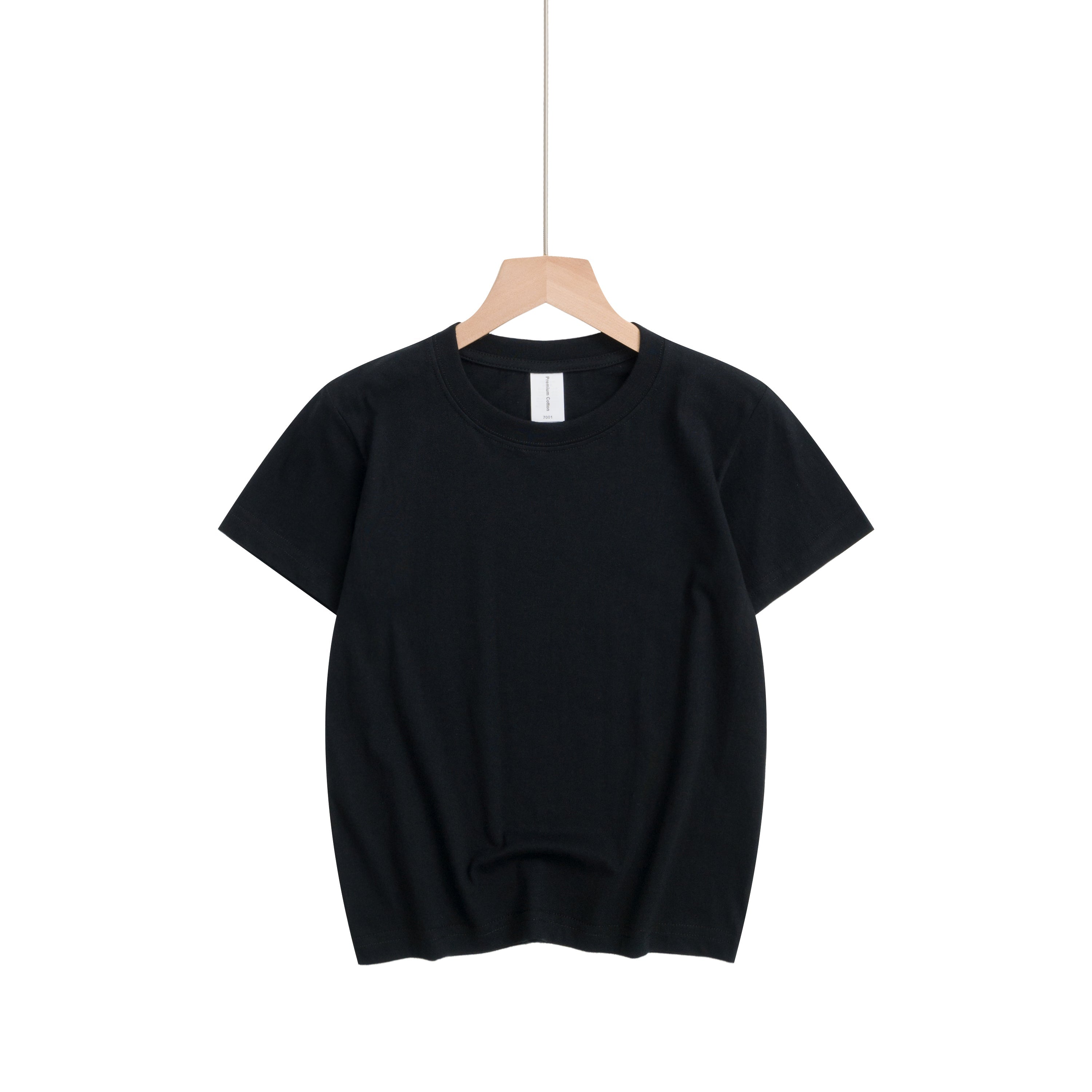 180G Kids Round Neck Short Sleeve T-Shirt