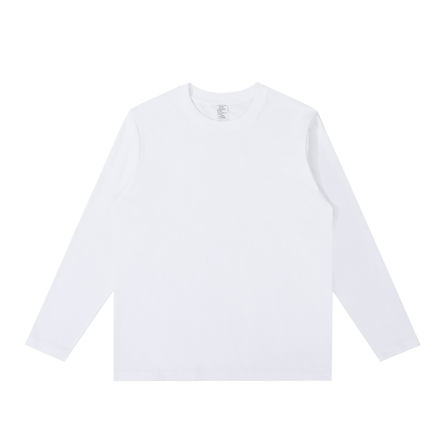 230G Adult Round Neck Long Sleeve T-Shirt