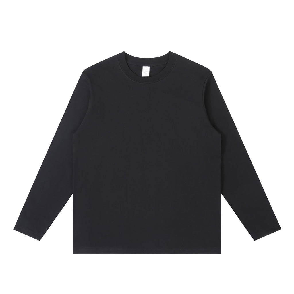 230G Adult Round Neck Long Sleeve T-Shirt