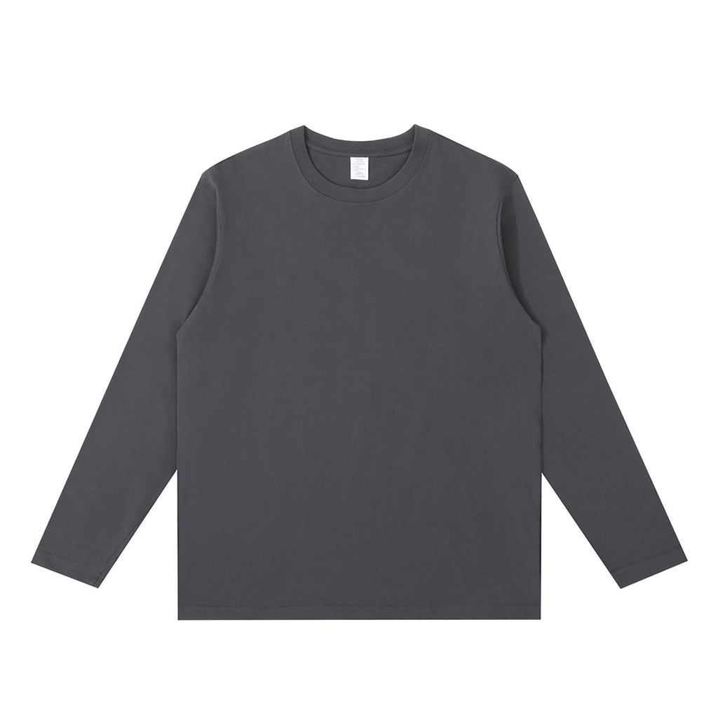 230G Adult Round Neck Long Sleeve T-Shirt