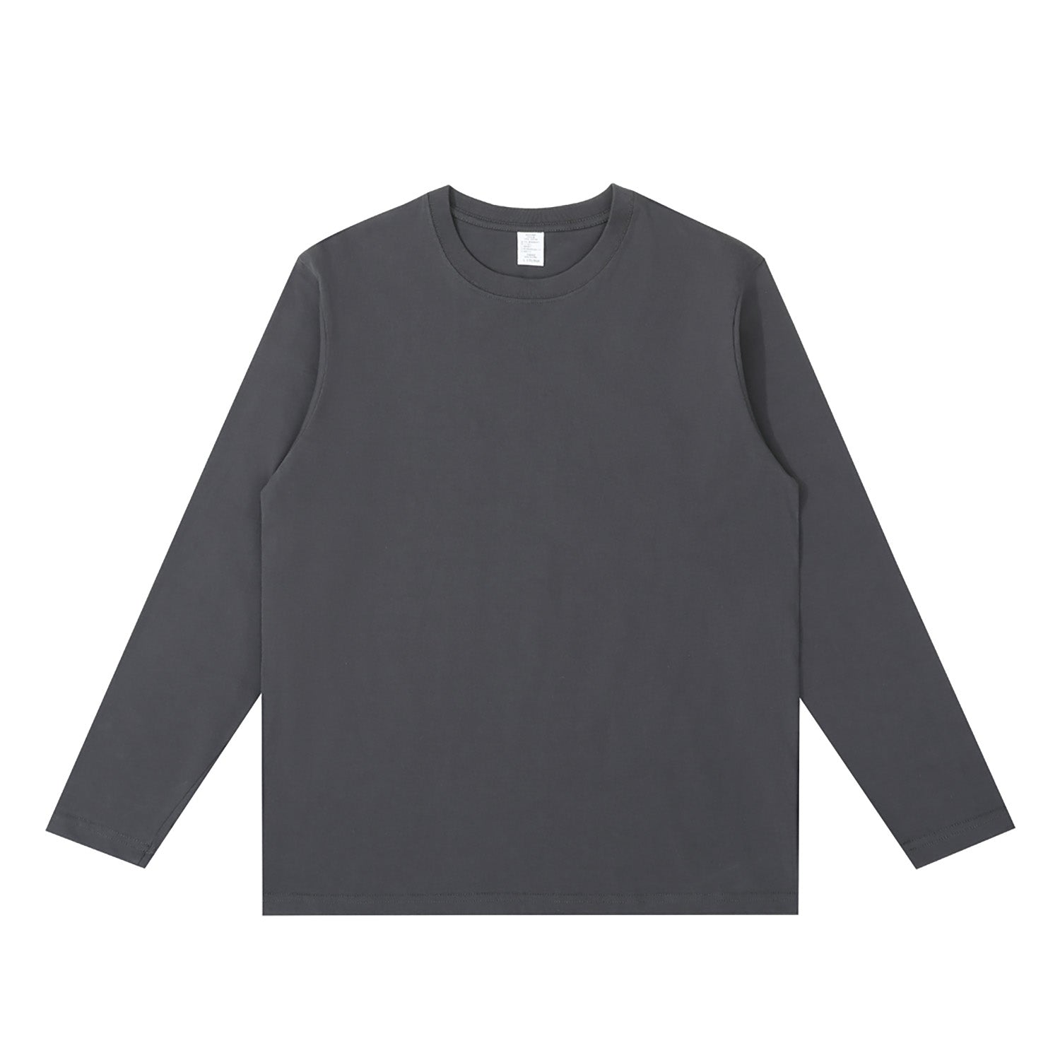 230G Adult Round Neck Long Sleeve T-Shirt