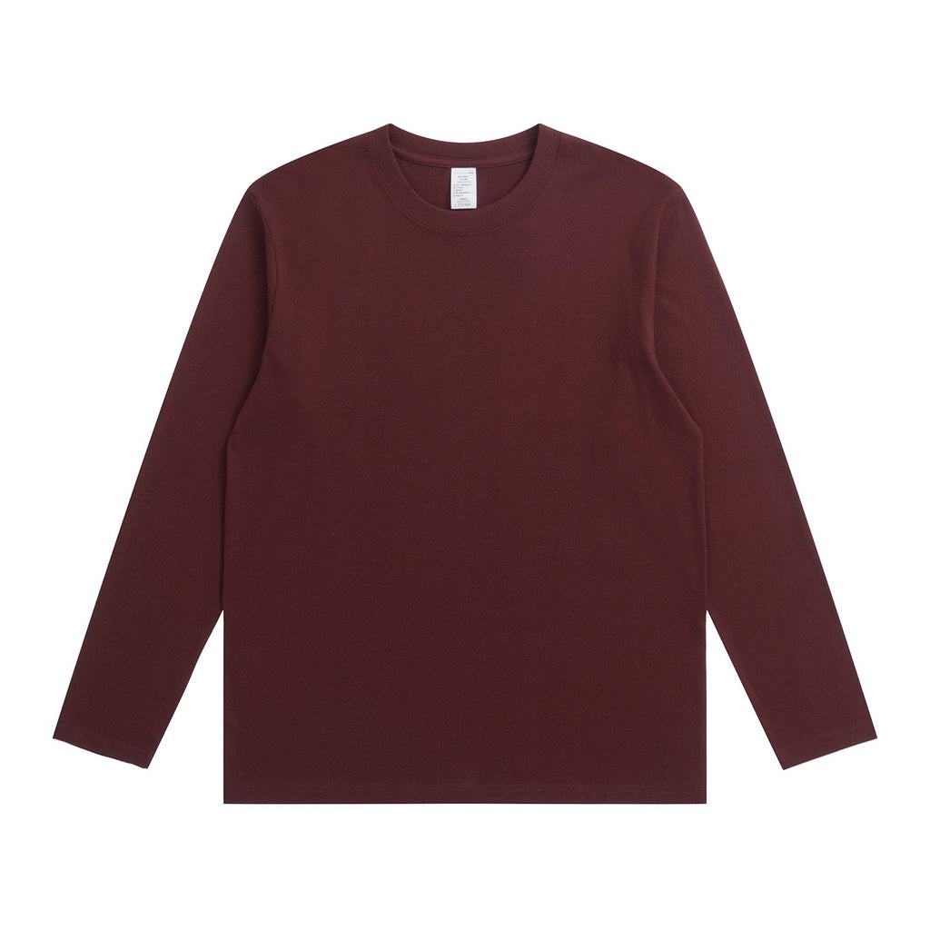 230G Adult Round Neck Long Sleeve T-Shirt