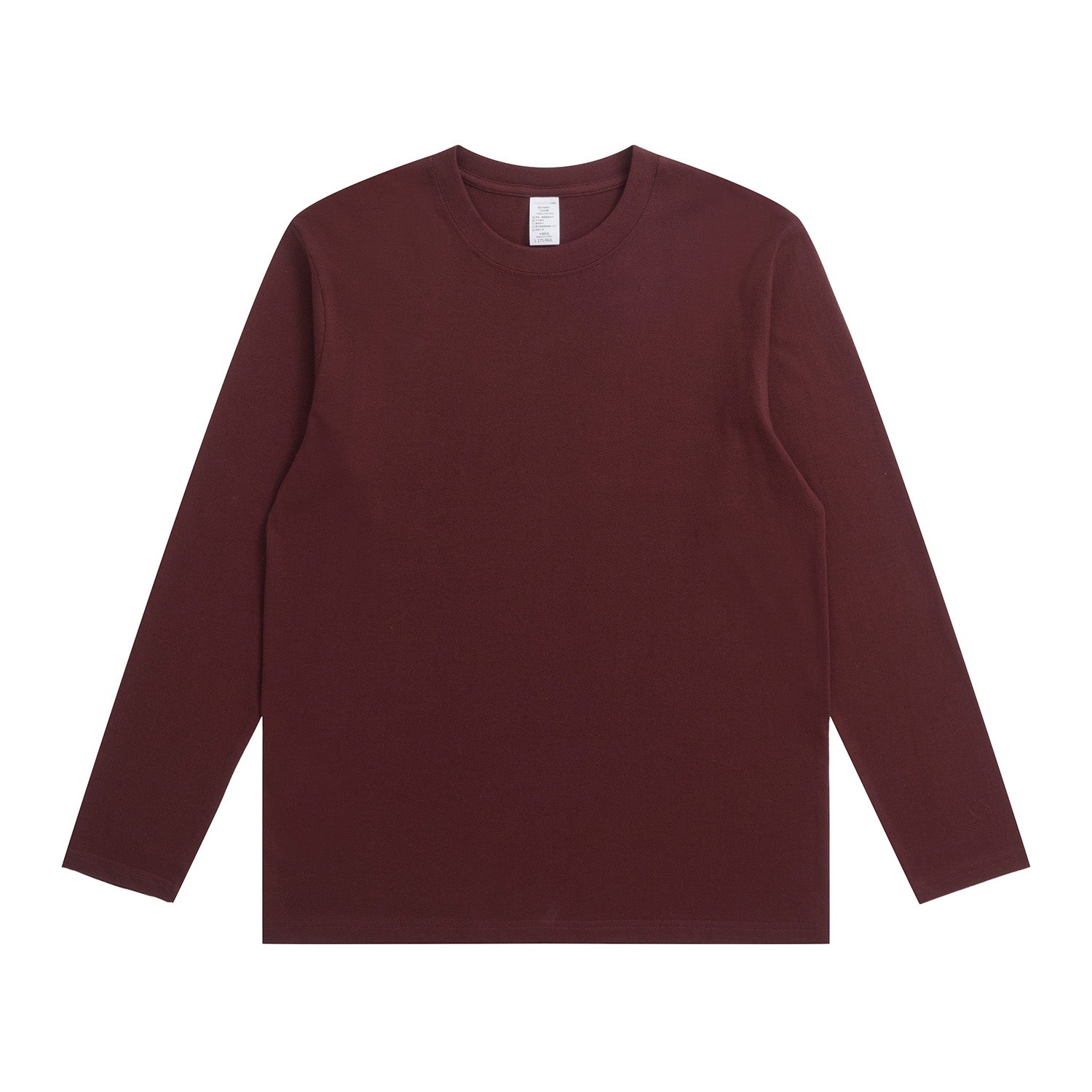 230G Adult Round Neck Long Sleeve T-Shirt