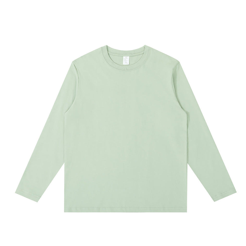 230G Adult Round Neck Long Sleeve T-Shirt