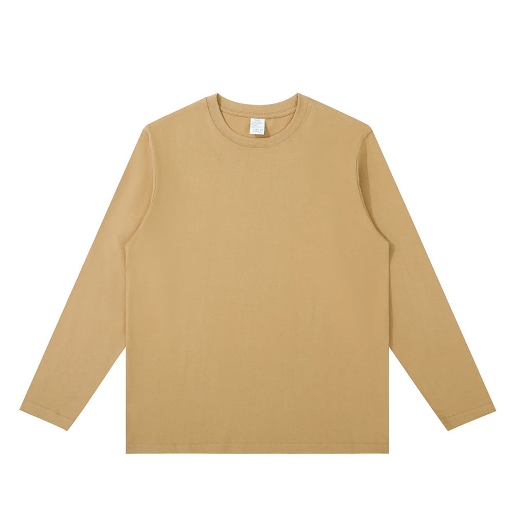 230G Adult Round Neck Long Sleeve T-Shirt