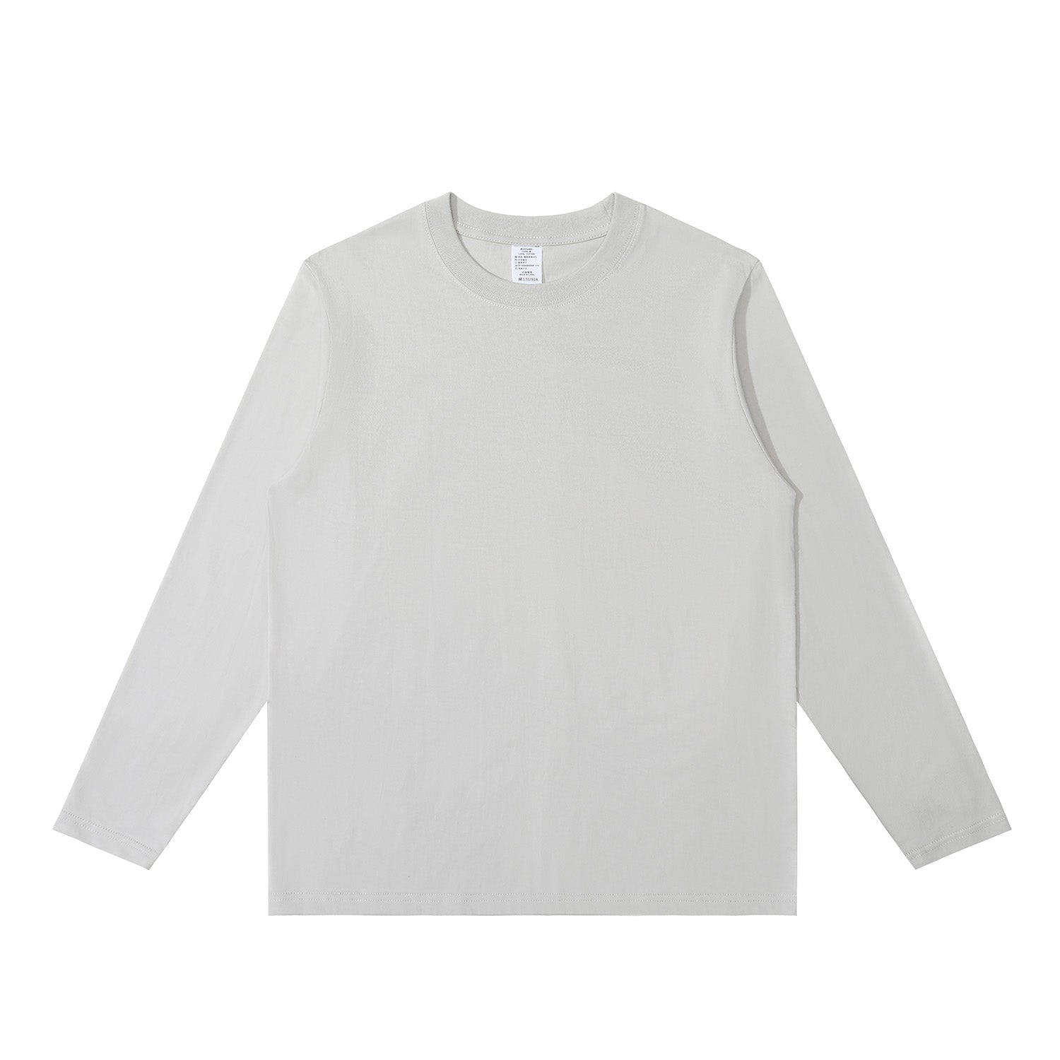 230G Adult Round Neck Long Sleeve T-Shirt