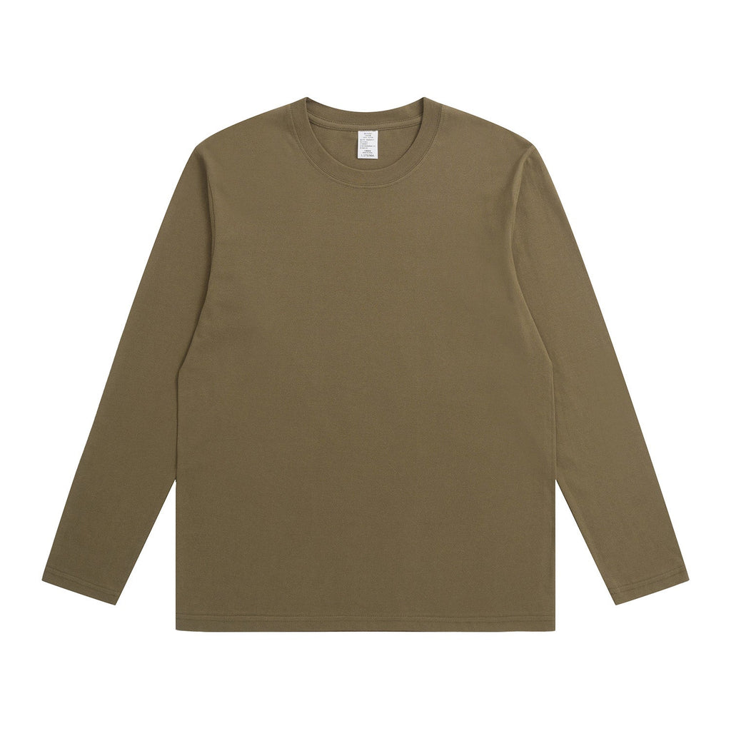 230G Adult Round Neck Long Sleeve T-Shirt