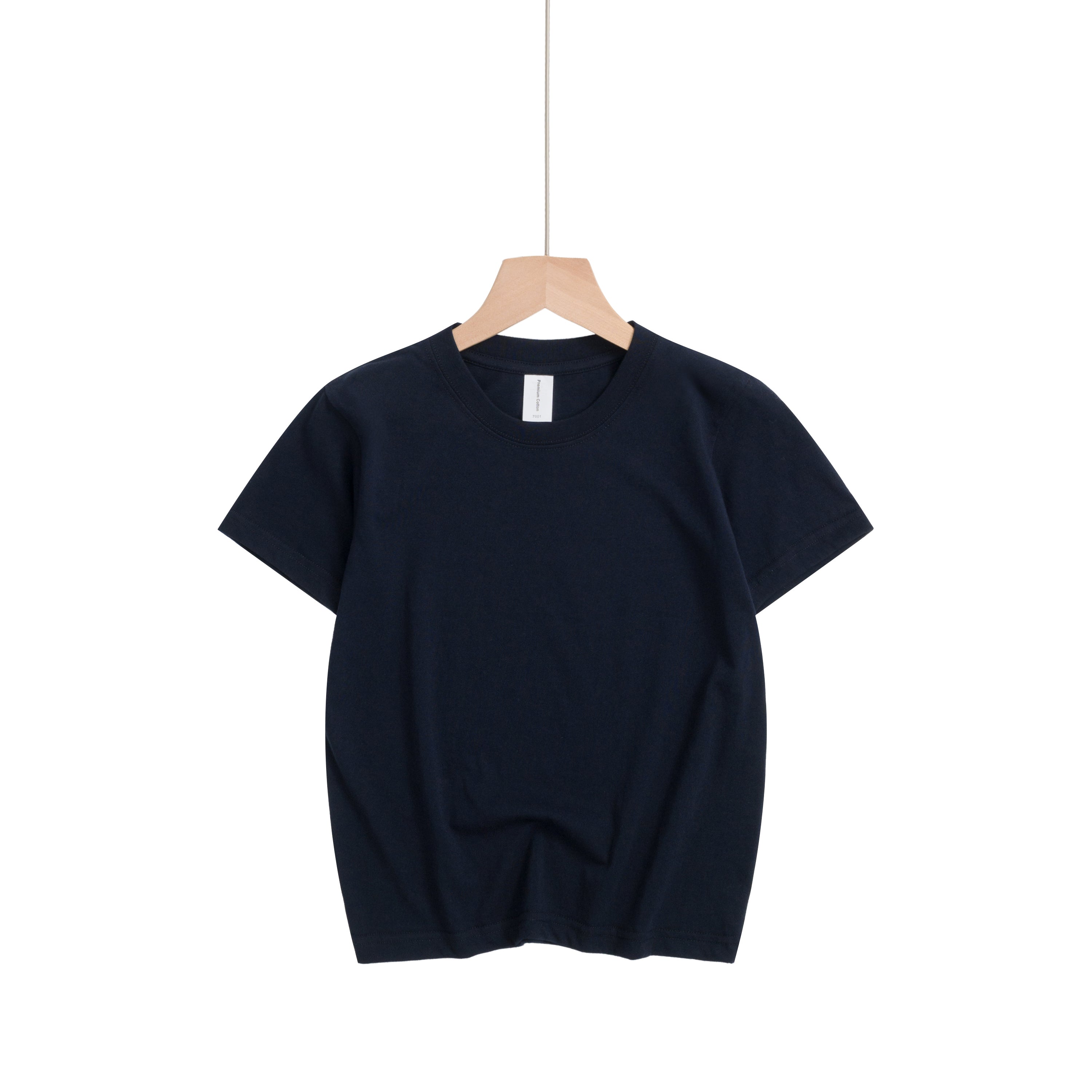 180G Kids Round Neck Short Sleeve T-Shirt