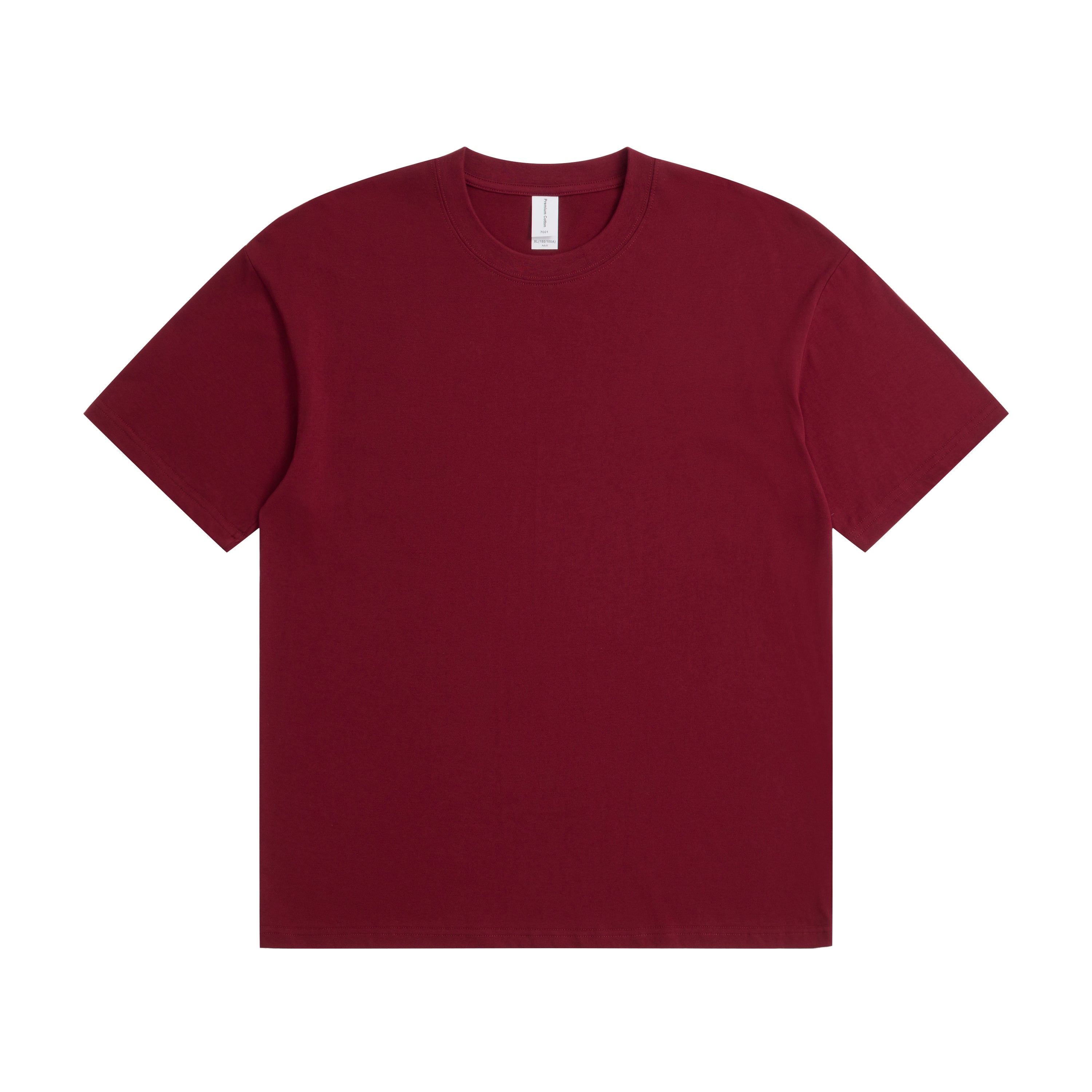 180G Adult Round Neck Short Sleeve T-Shirt