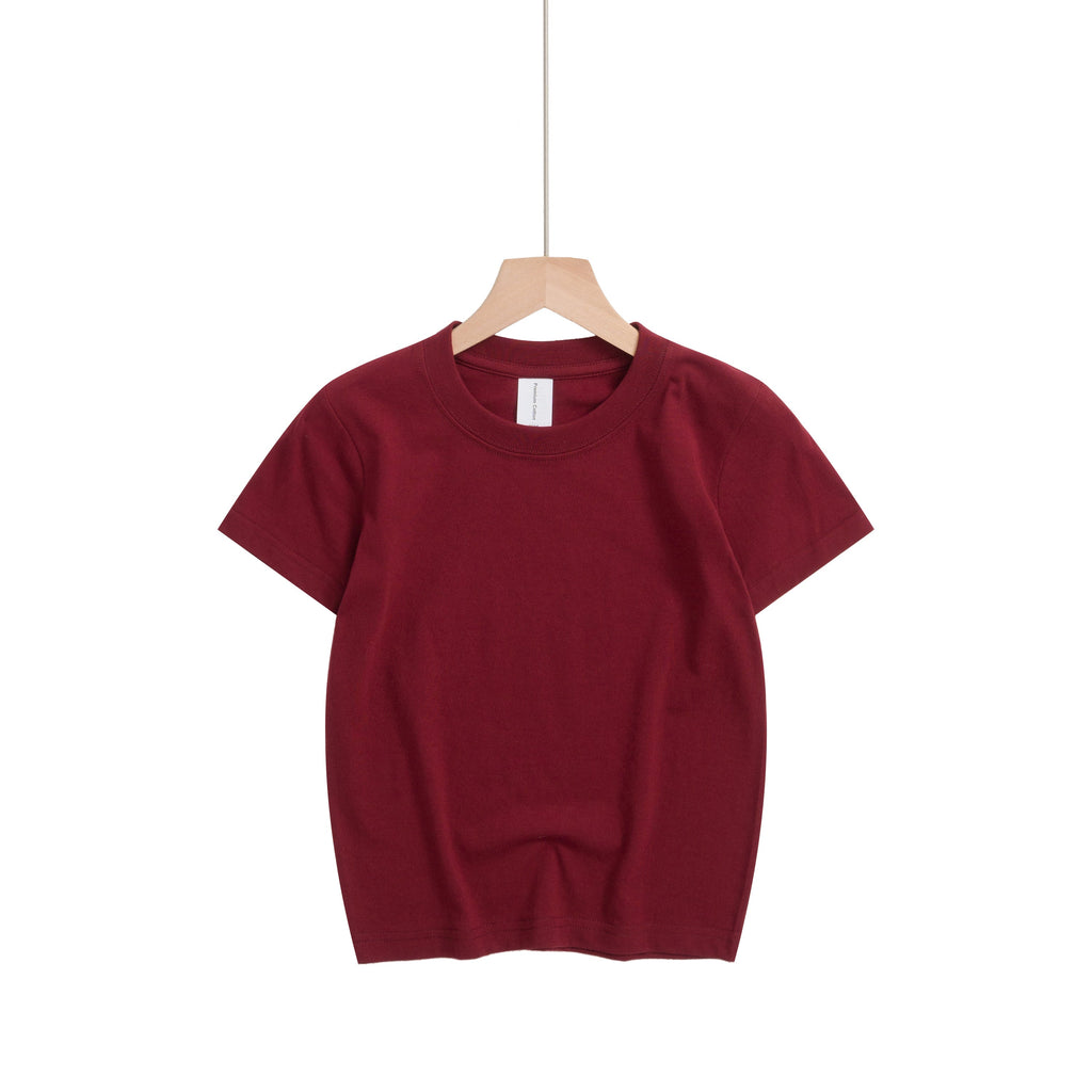180G Kids Round Neck Short Sleeve T-Shirt