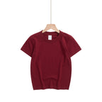 180G Kids Round Neck Short Sleeve T-Shirt